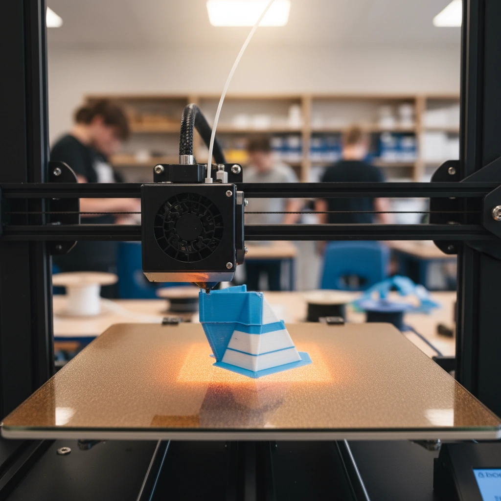 3D Drucker bei der Arbeit