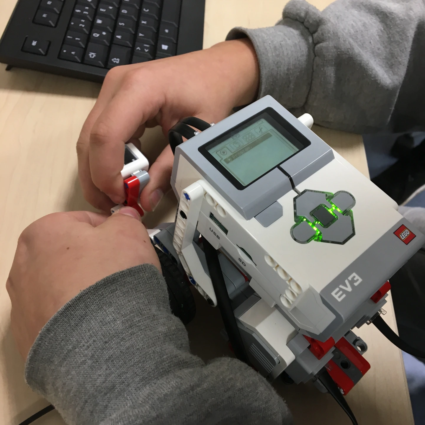 Fahrgestell eines Roboters