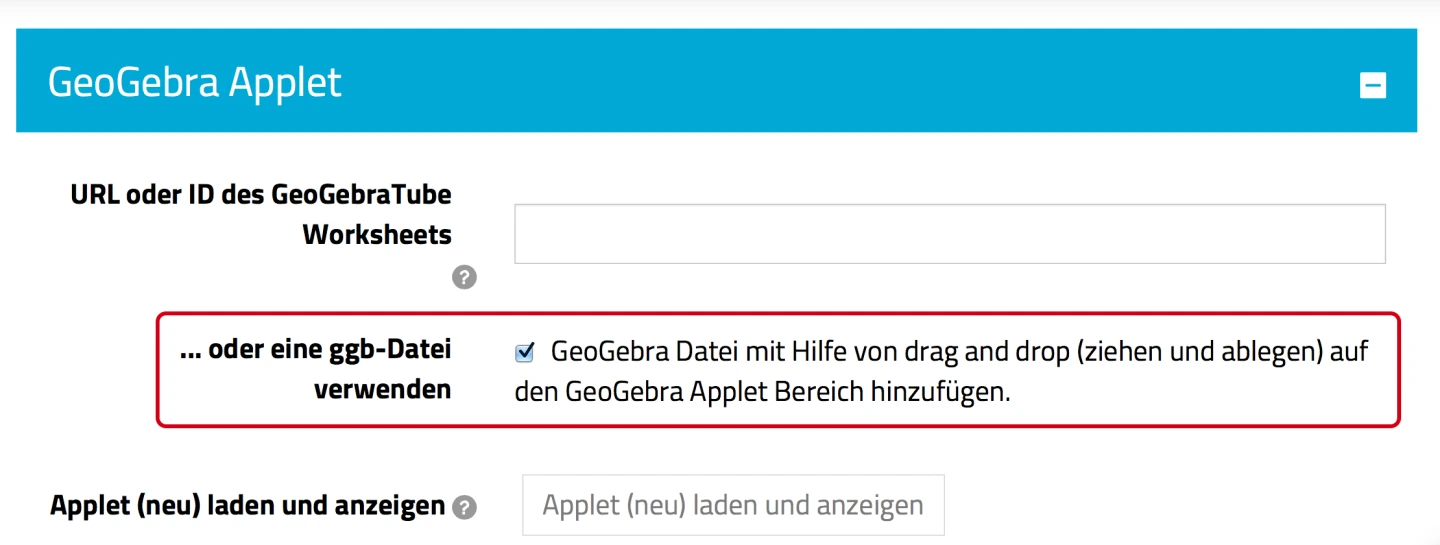 Screenshot ziehen per Drag&Drop der Datei in den Bereich unter dem blauen Balken