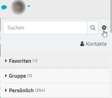 Einstellungen für Mitteilungen