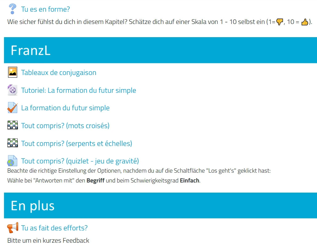 Screenshot Entraine-toi