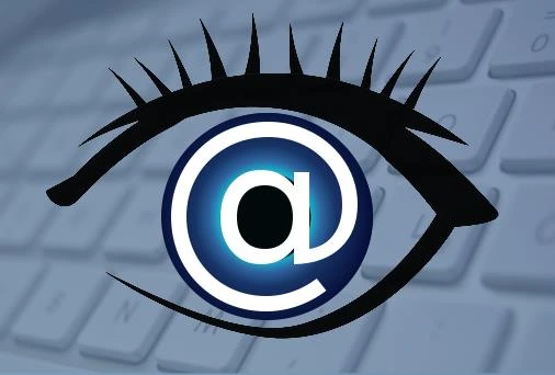 Logo, Augen auf im Internet
