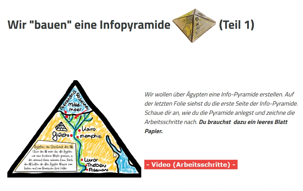 teachShare Kurs Infopyramide