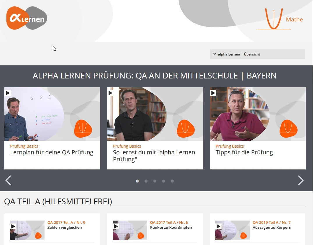 BR Alpha Prüfungsvorbereitung Quali